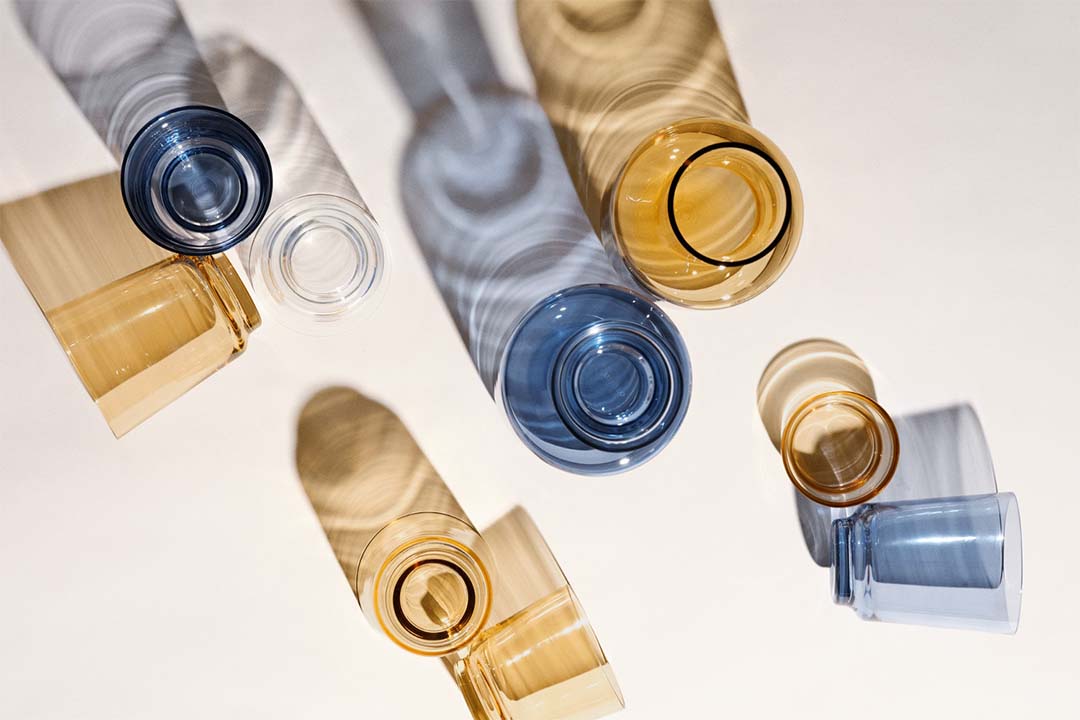 RAISE GLASSES SET OF 2(30cl) バーントオレンジ