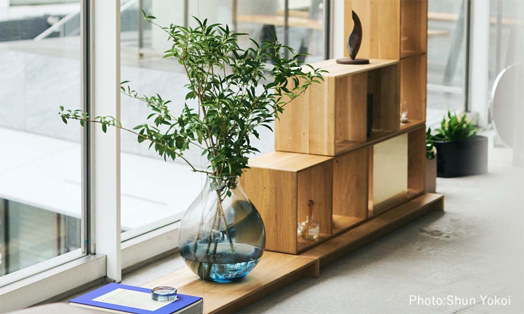 Flower vase No.24 Indigo blue