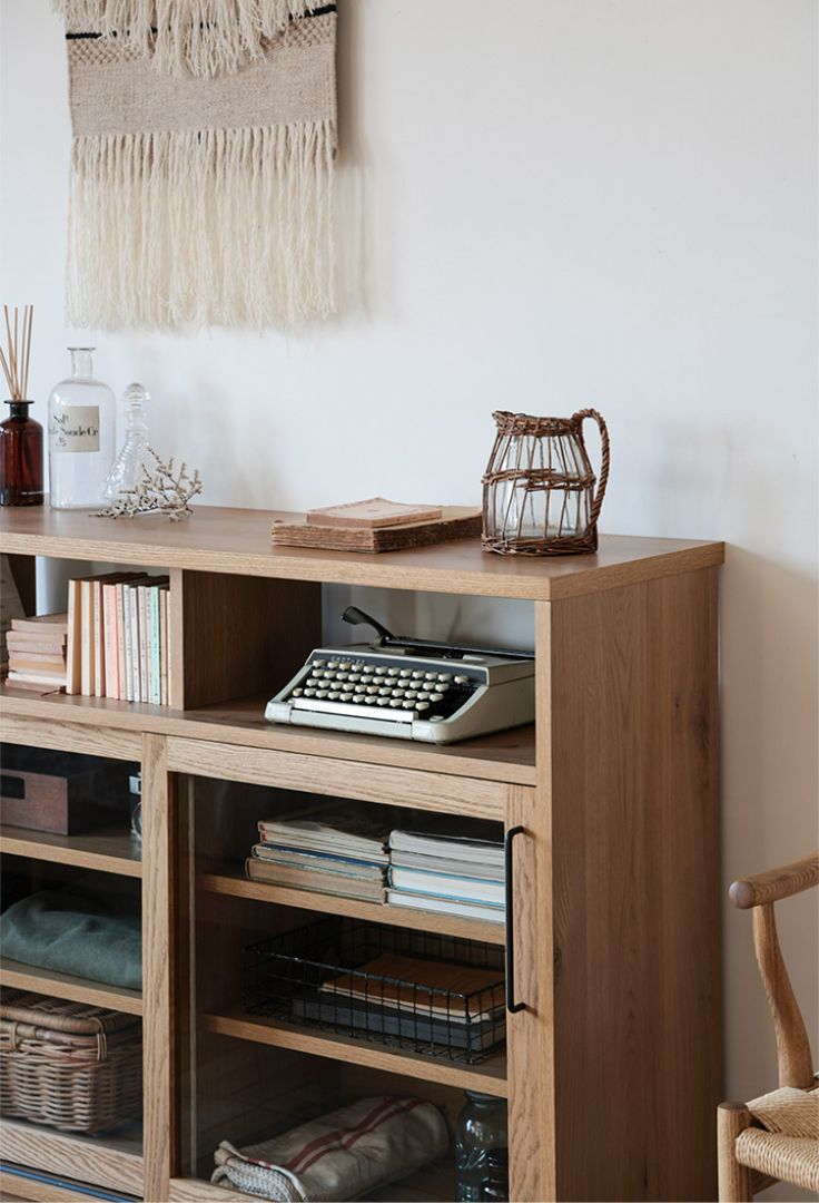 1200キャビネットガラス扉 ダストン BE