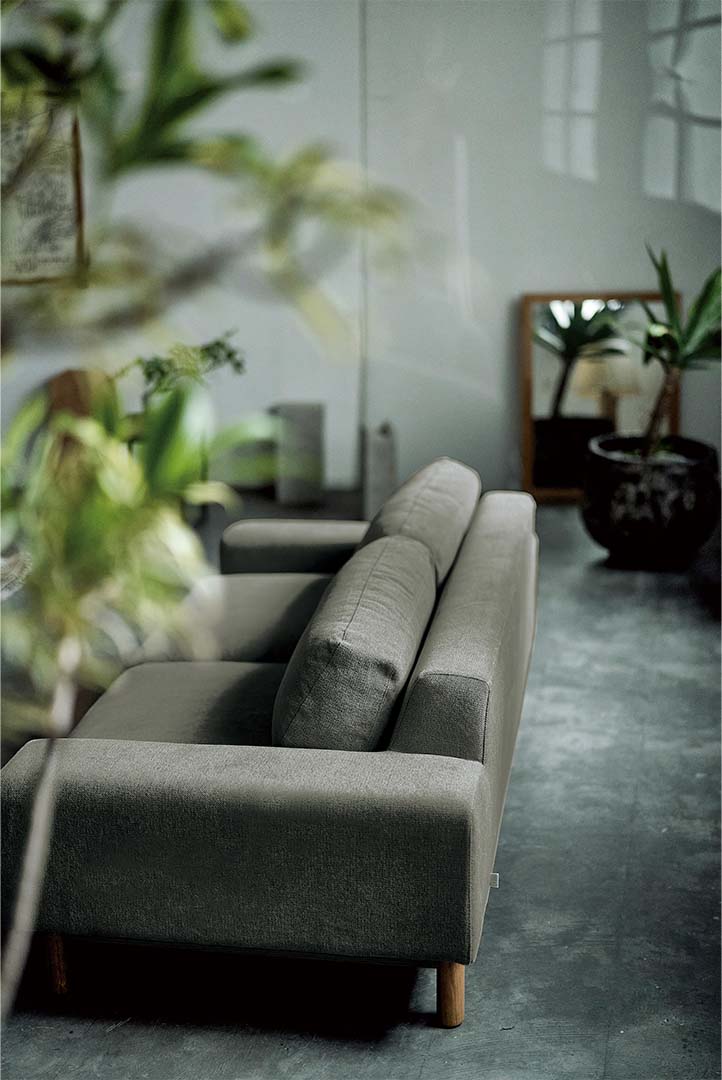 bulge sofa 2seater グレー