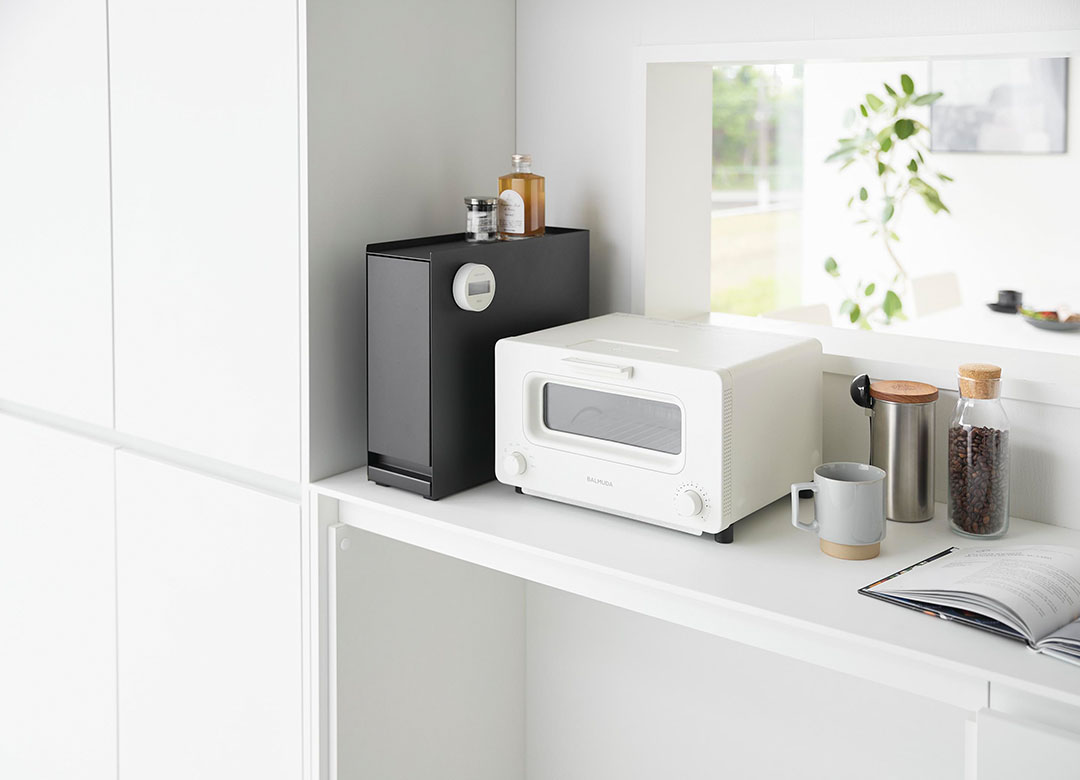 隠せる引き出し収納 タワー ホワイト