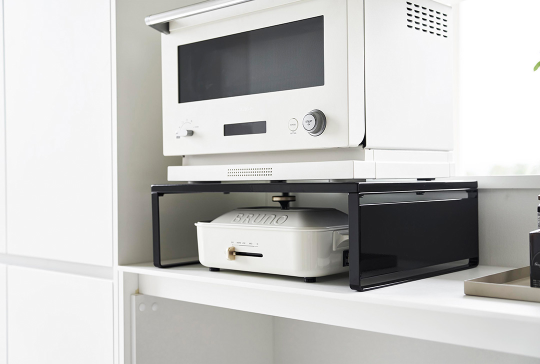 オーブンレンジラック タワー ホワイト