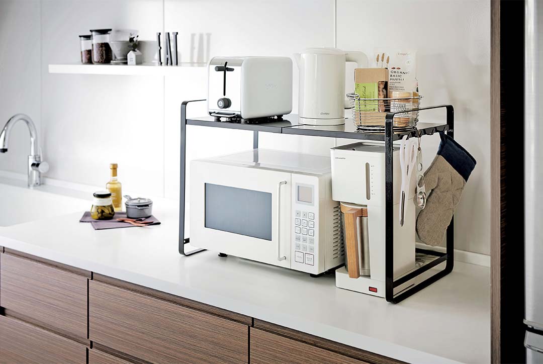 伸縮レンジラック タワー ホワイト