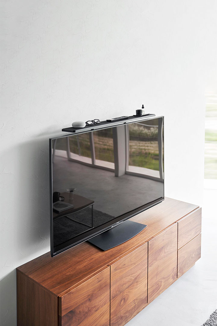 テレビ上ラック スマート ワイド100 ブラック