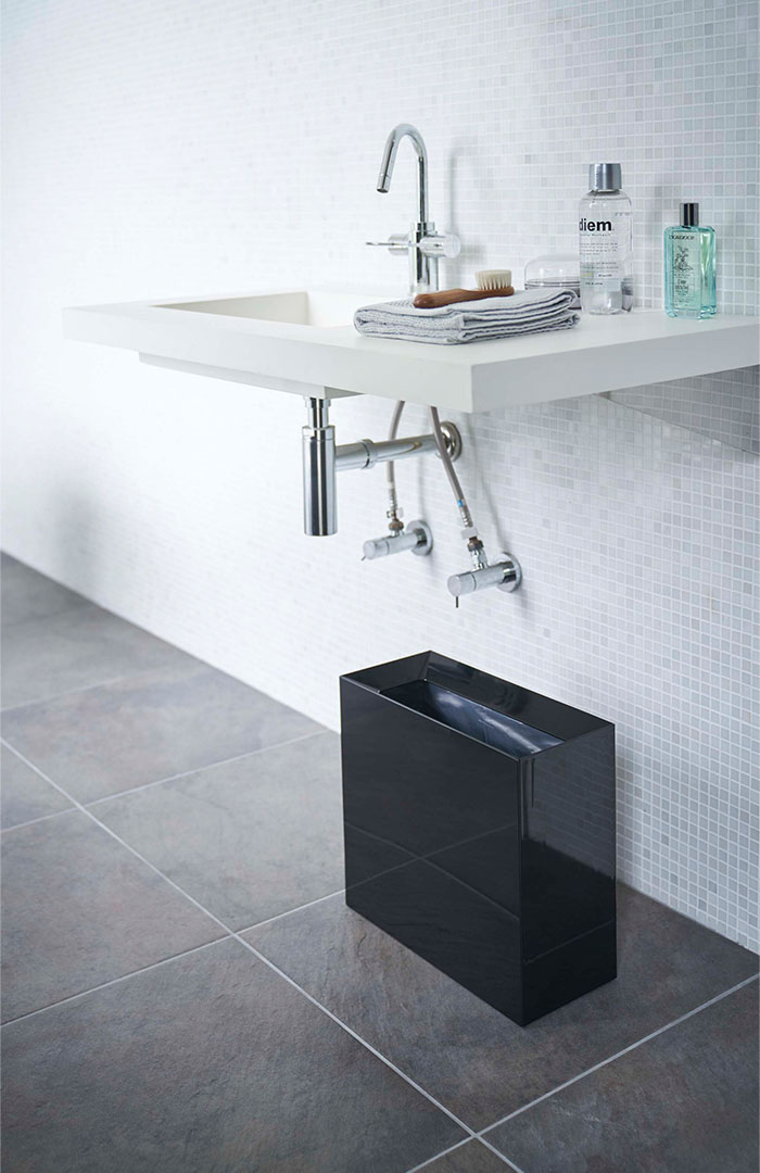 トラッシュカン タワー ワイド ホワイト