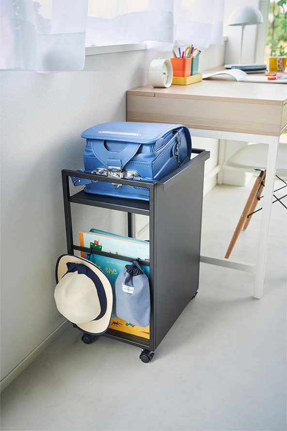 目隠しワゴン タワー ホワイト