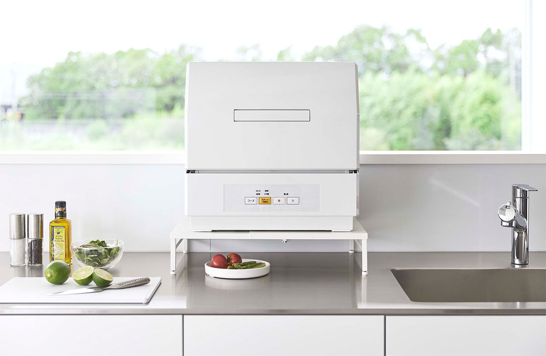 シンクに渡せる 食洗機ラック プレート ホワイト