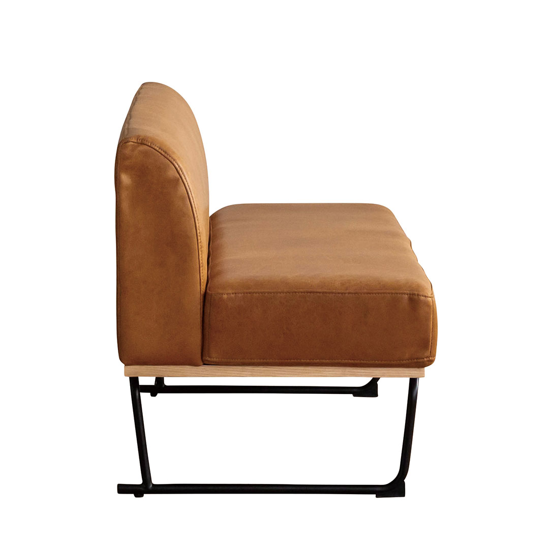 2P肘無 ダントンⅡ LT03チャコールブラック