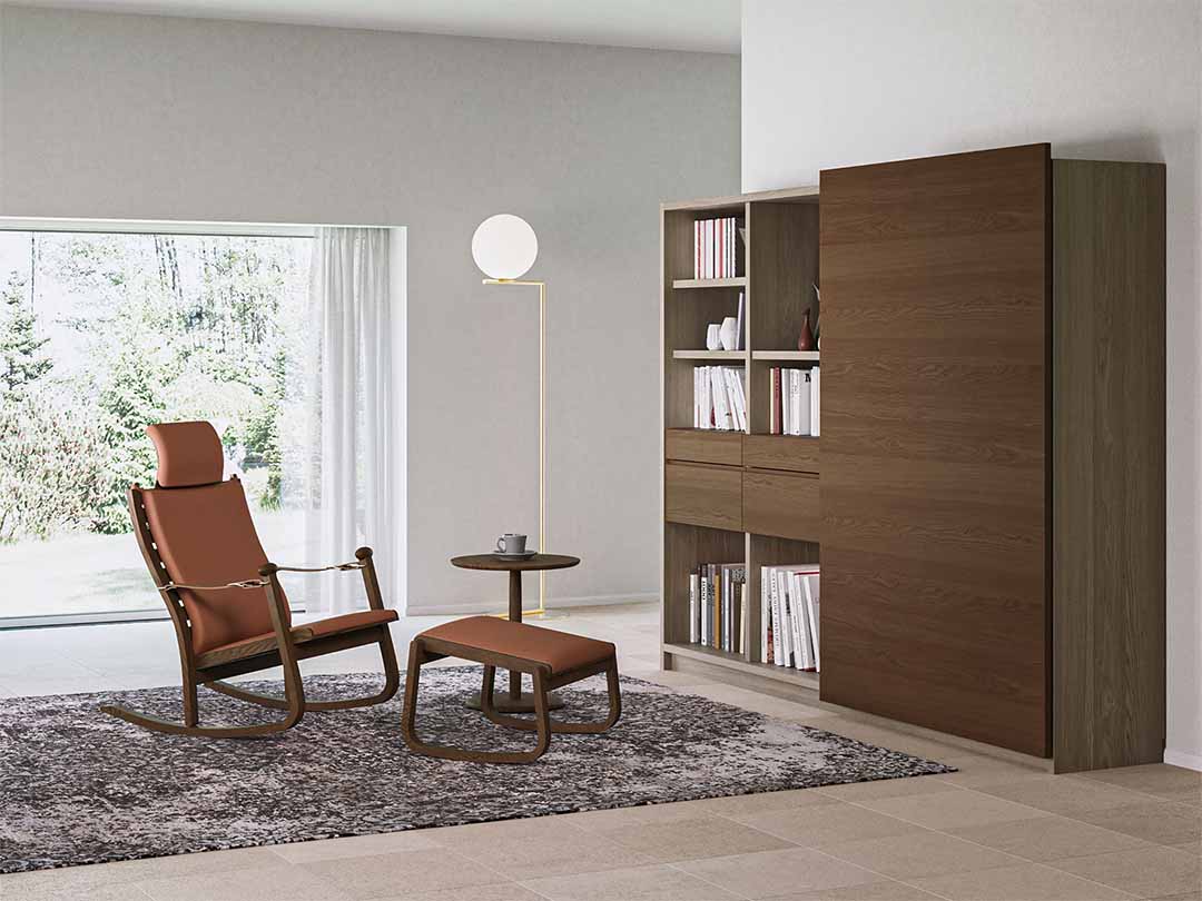 セレクトファニチャー A+ スライドドアキャビネット [SD-101]