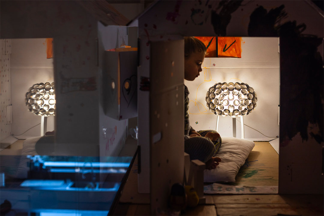 FOSCARINI / Caboche Plus table piccola clear