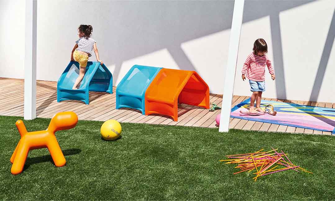 The-Roof-Chair グリーンブルー