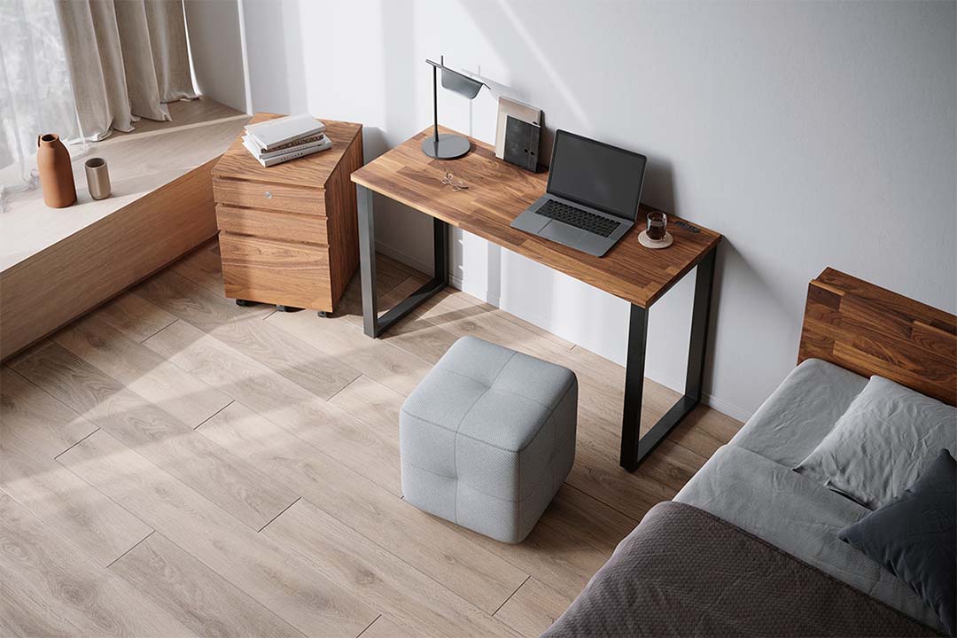 PT1 デスク W100 ウォールナット