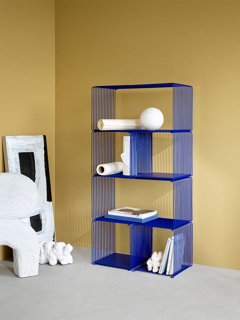 Panton Wire Inlay Shelf Double シェルフボード VPW12X 05 ブラック