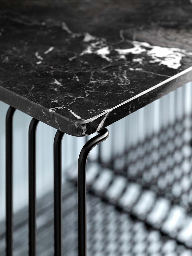 Panton Wire Top Panel Single トップボード VPWT1 992 ホワイトマーブル