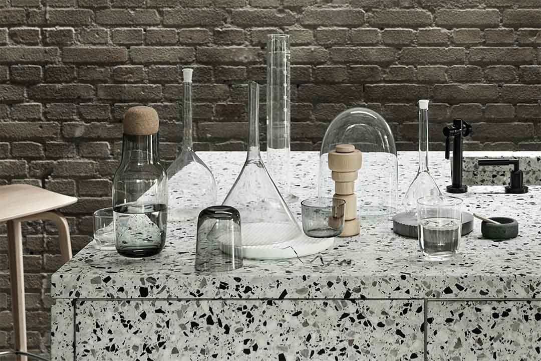 CORKY GLASSES SET OF 4(tall) クリア