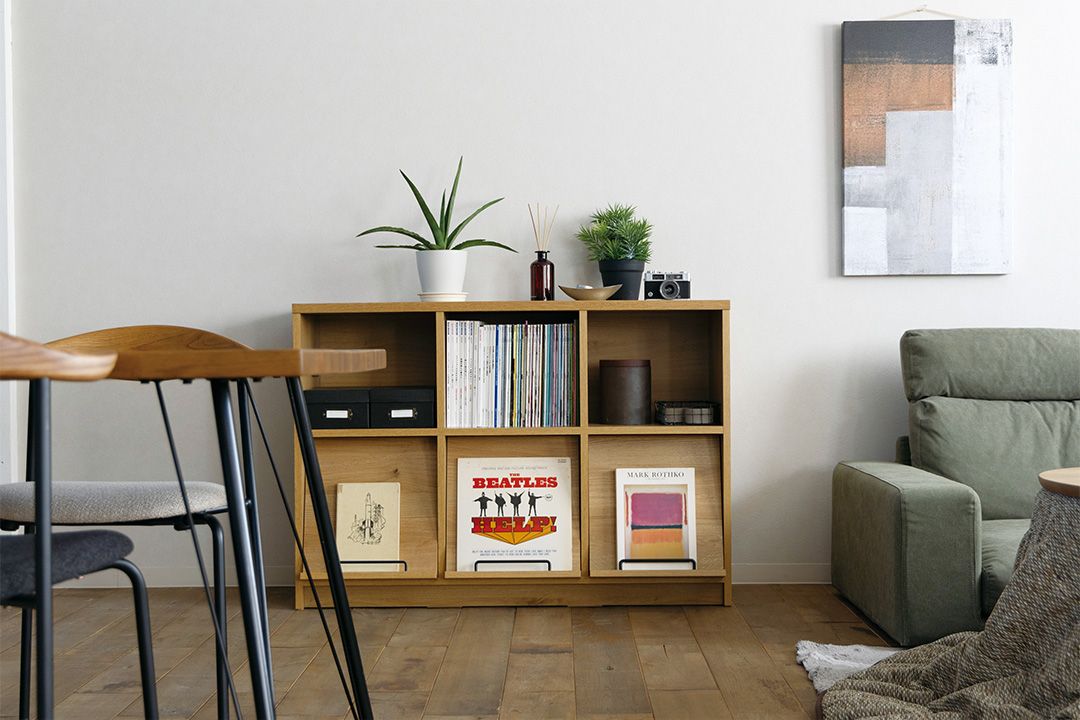 1200キャビネットフラップ扉 ダストン BE