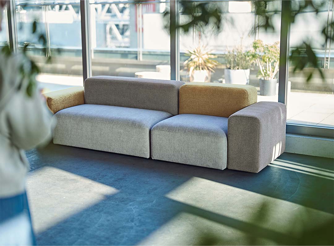 COLON sofa 2seater right arm (OCEAN) オーシャン1