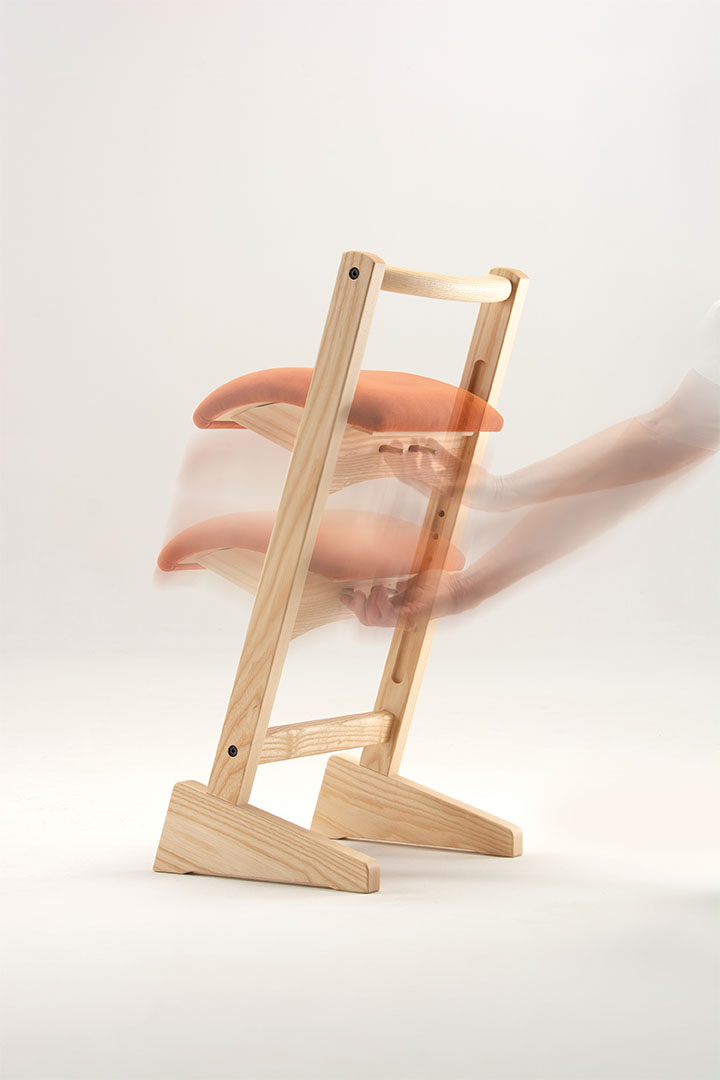 PARROT CHAIR(脚カラー:オーク) ウルトラスエードNV