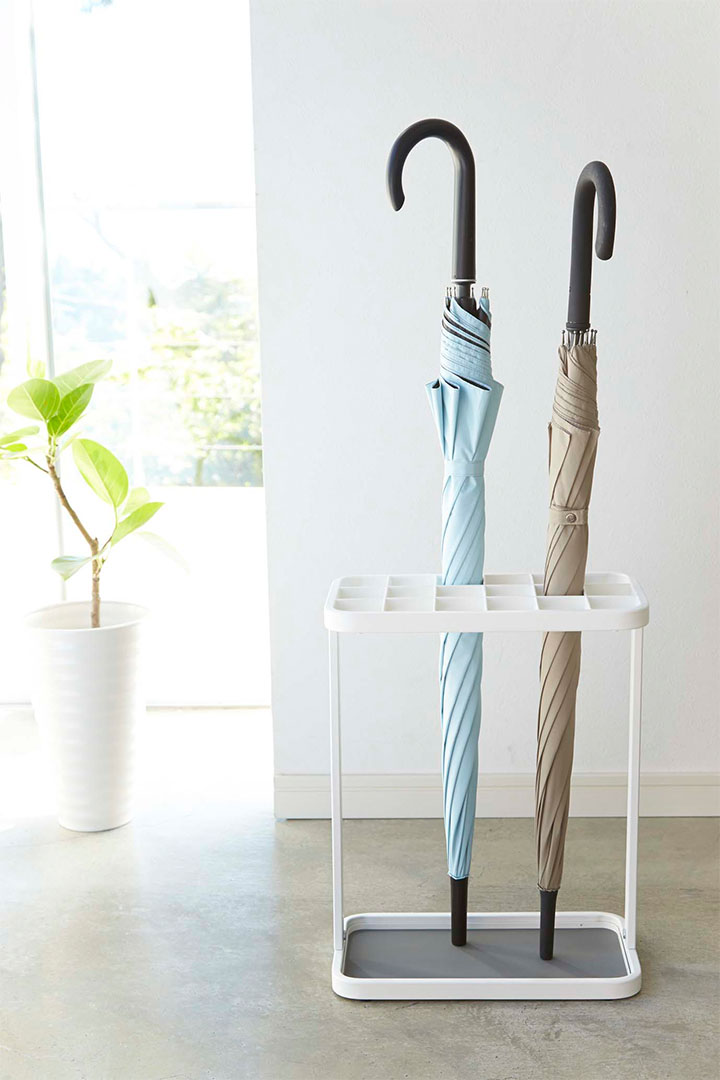 かさたて フレーム 18本用 ホワイト