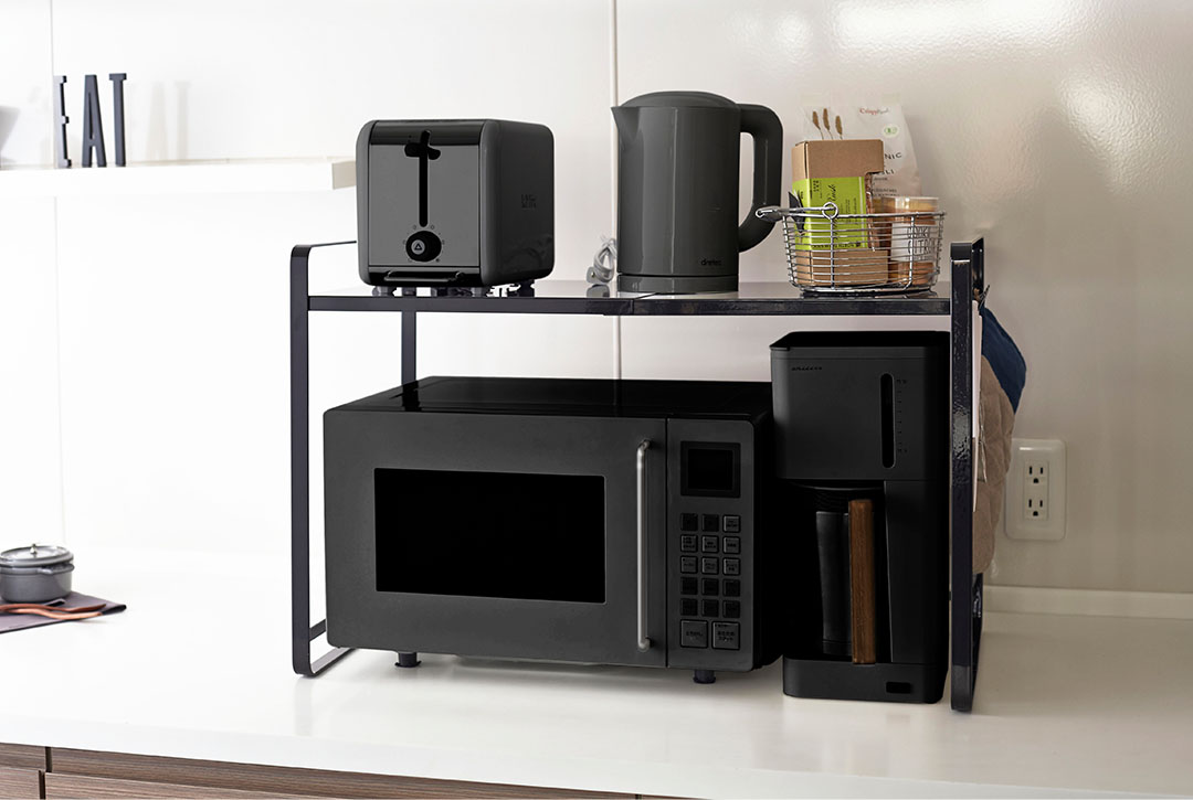 伸縮レンジラック タワー ホワイト