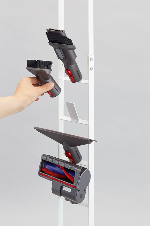 コードレスクリーナースタンド プレート ホワイト