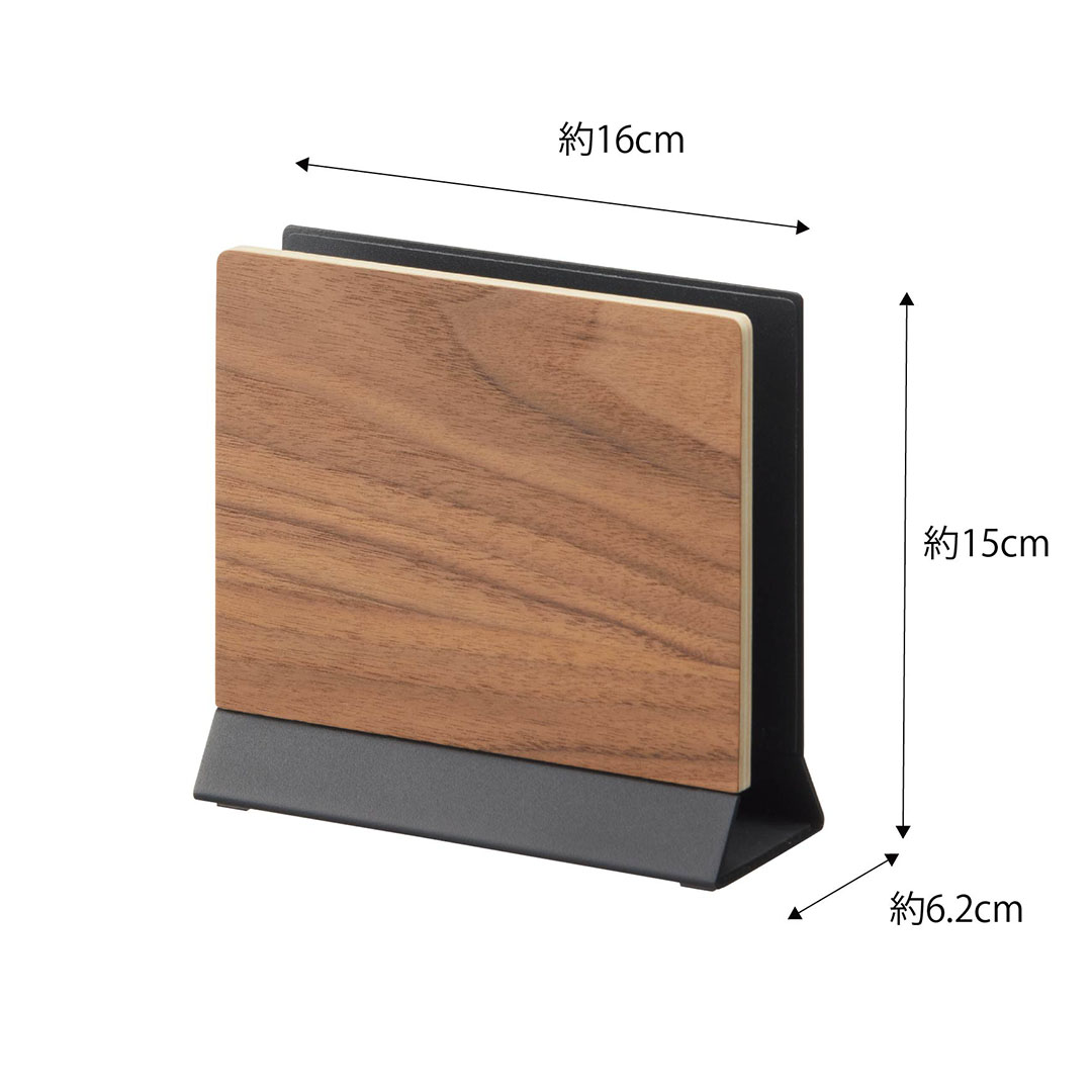 スリムノートパソコンスタンド リン ブラウン