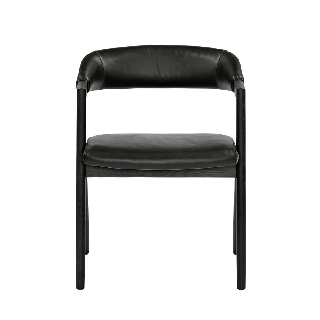 エボナイズドオーク / ブラウンレザー