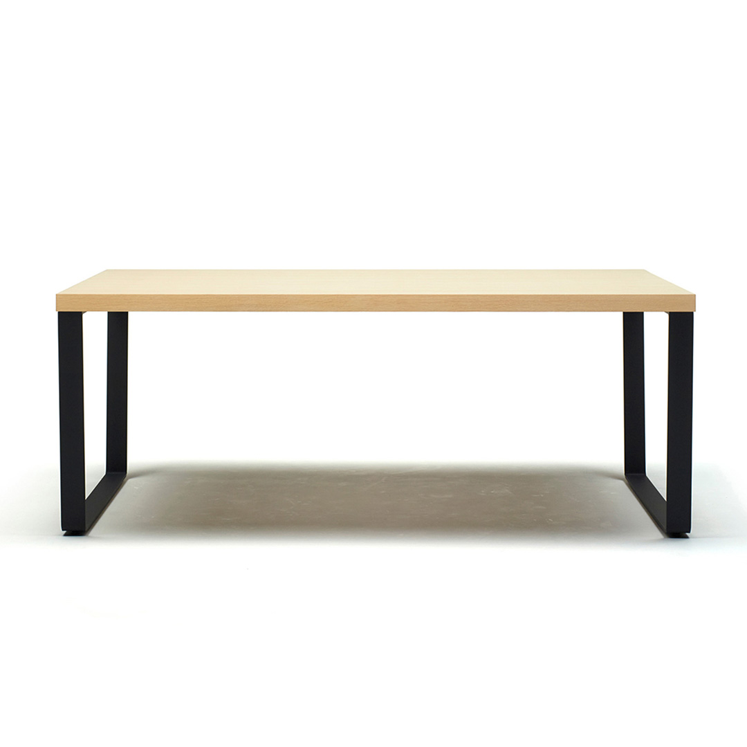 105N テーブル W180（脚カラー：ブラック） D-1（ナチュラル）