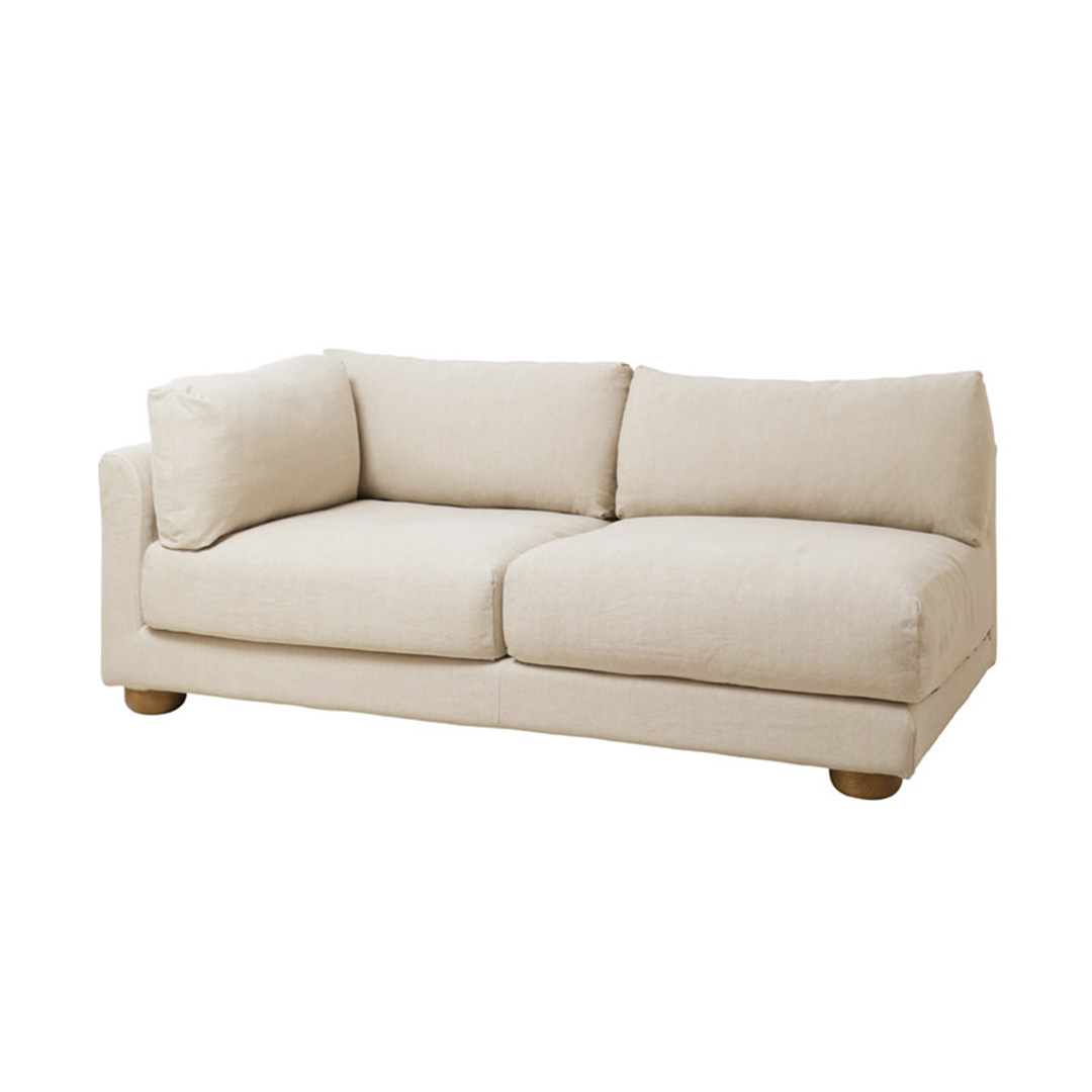 Fluu.unit sofa right arm アイボリー