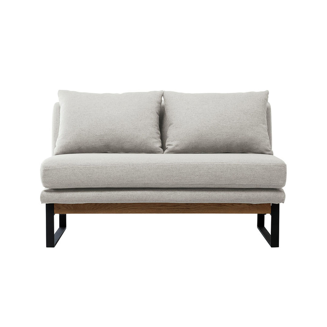 Tron living dining sofa 2seater グレー