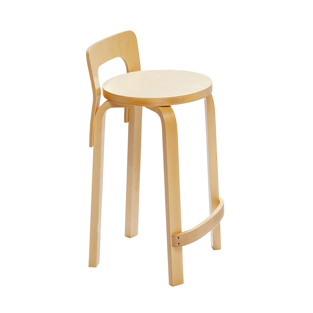 K65 ハイチェア ナチュラルラッカー