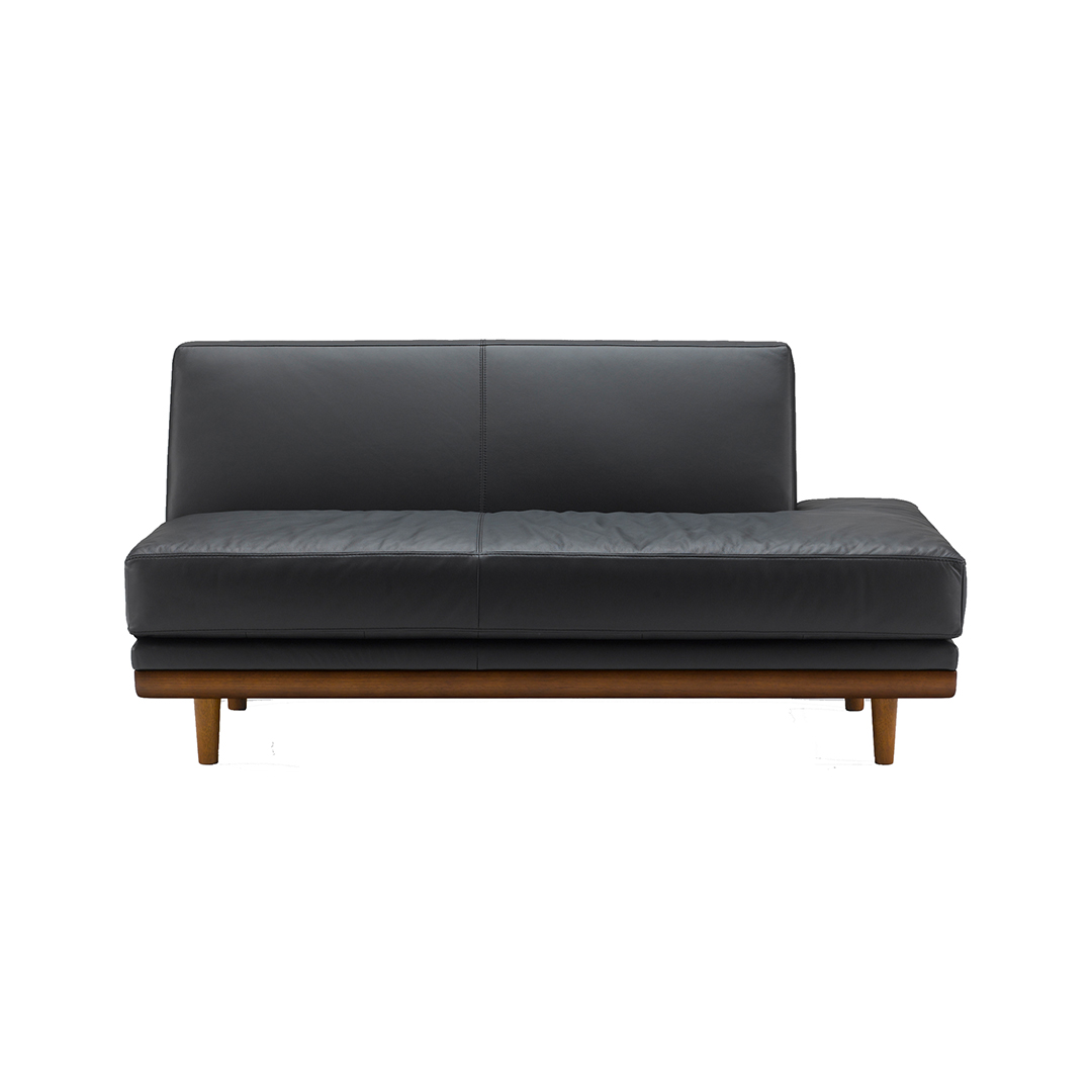 ARMLESS COUCH R ブラック-S2