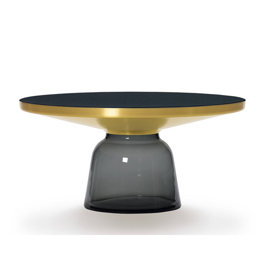 BELL COFFEE TABLE（脚カラー：クオーツグレー） 真鍮