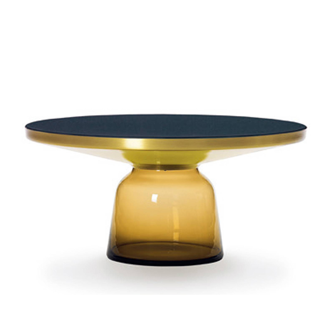 BELL COFFEE TABLE(脚カラー:アンバーオレンジ) 真鍮