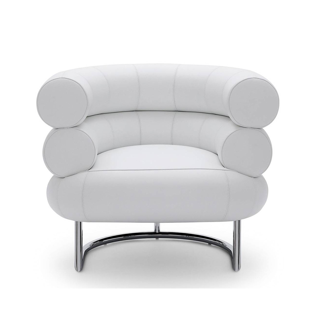 BIBENDUM（脚カラー：クローム仕上） レザー ホワイト