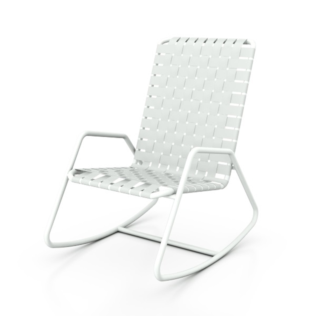 INOUT809ロッキングチェア グレー