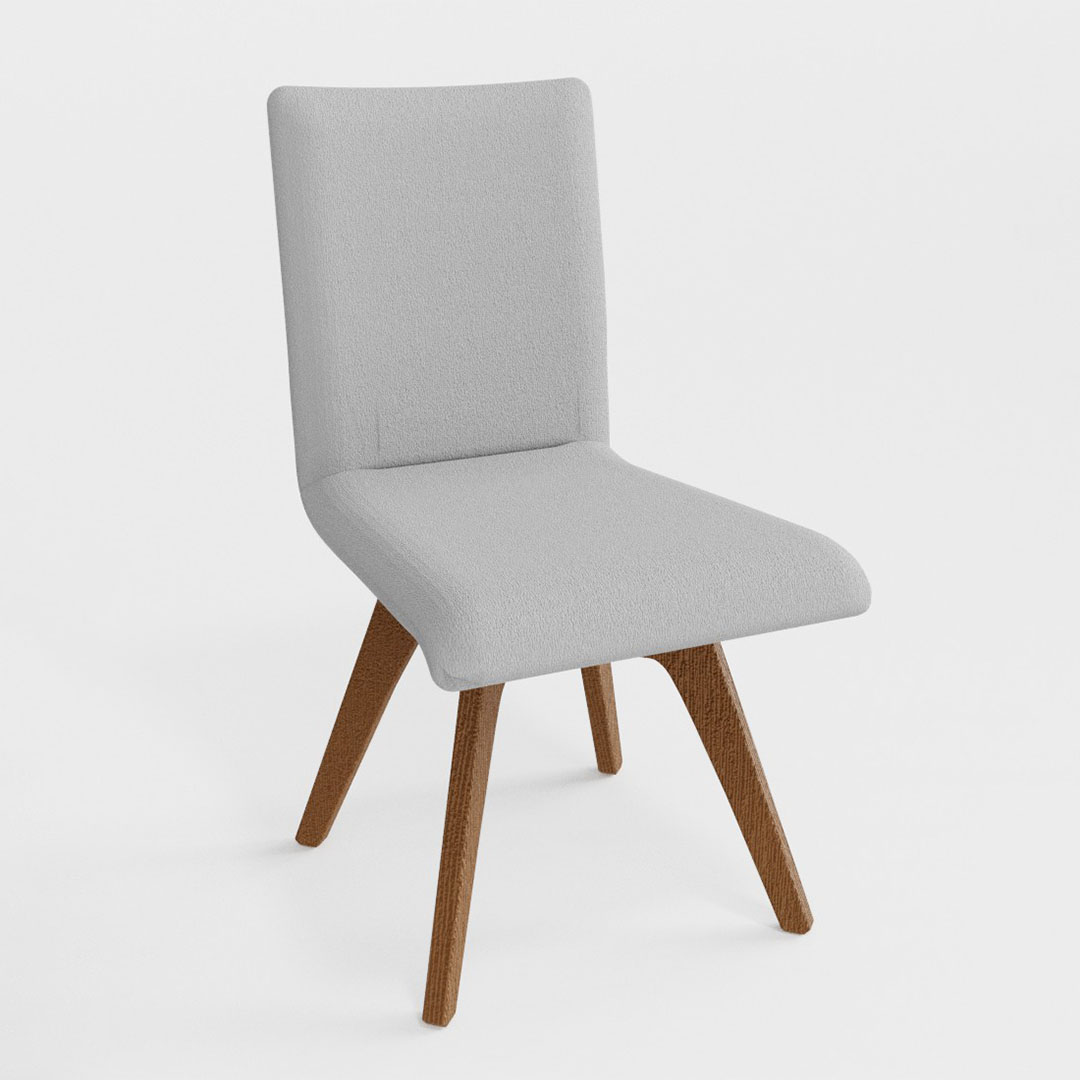 フィーノダイニングチェア固定木脚(脚カラー:CMWS) ディナミカ9180