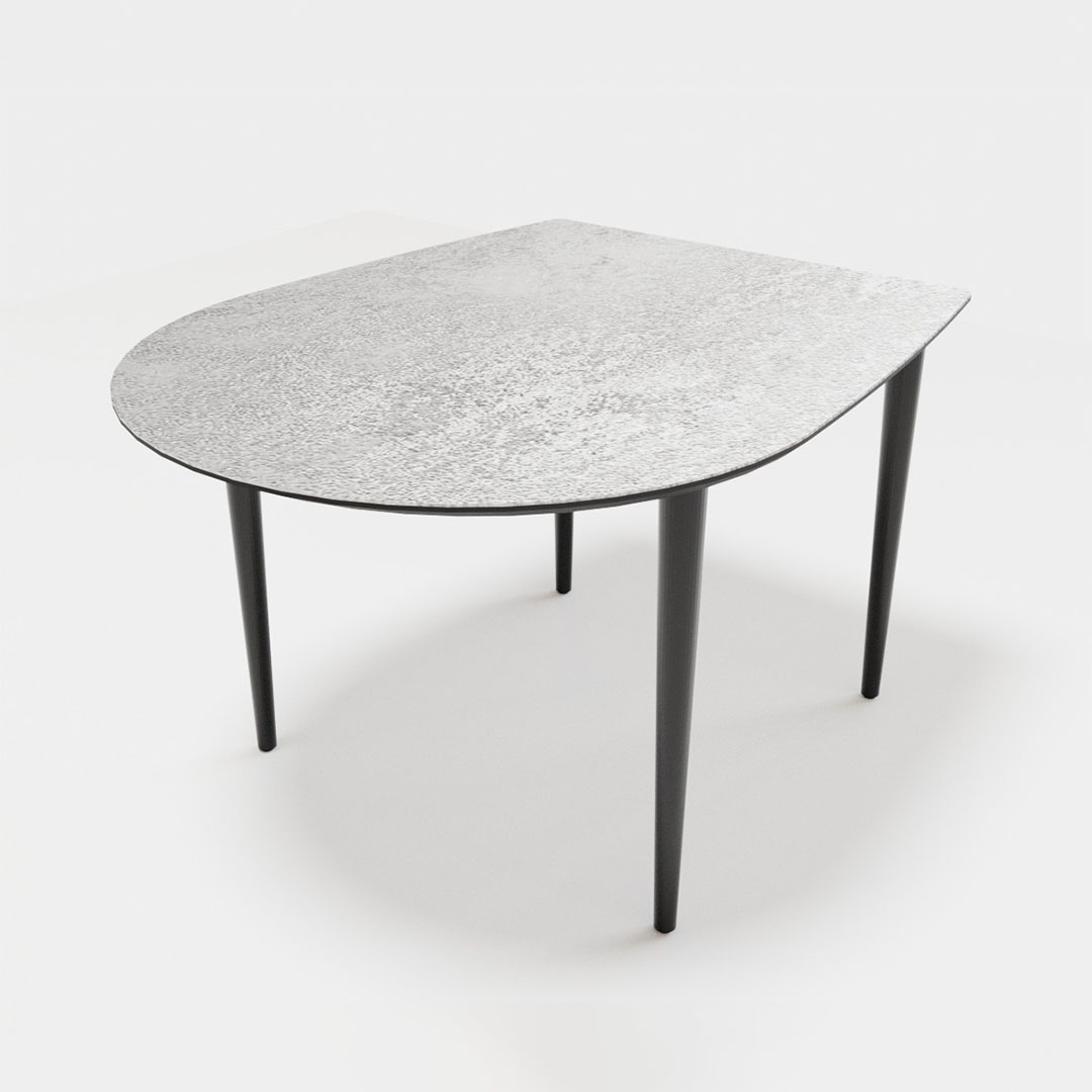 ボバダイニングテーブル ベージュ