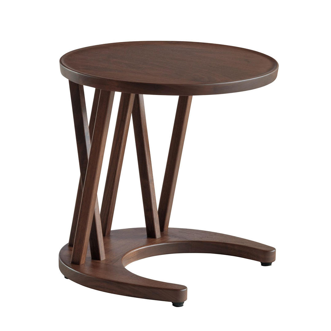 モードサイドローテーブル ウォールナットWP