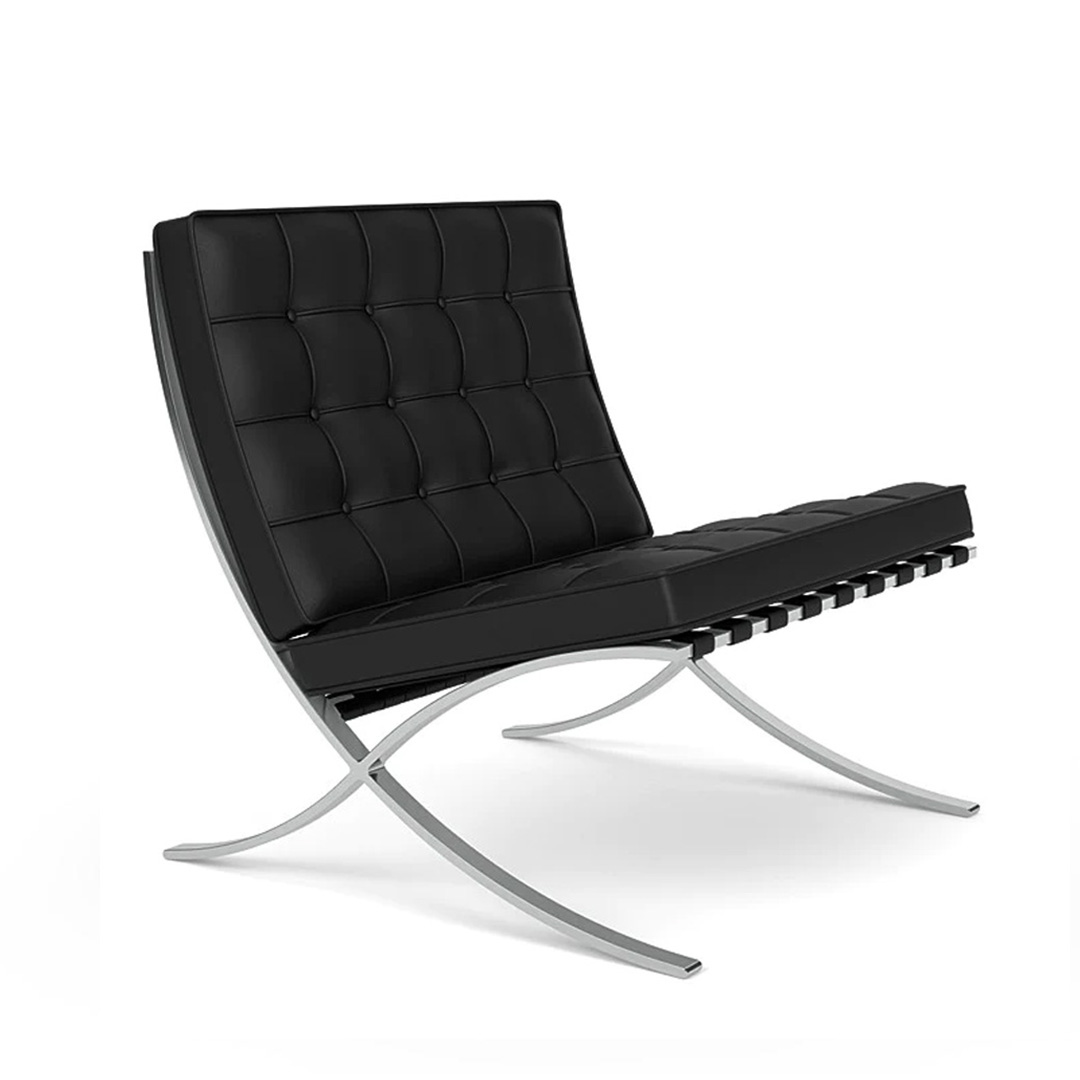 BARCELONA CHAIR Relax ブラックレザー