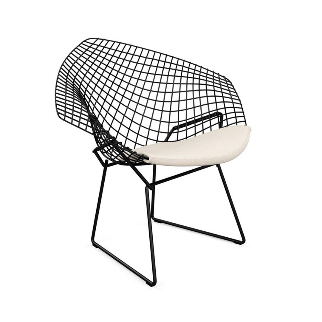 LOUNGE SEATING ダイヤモンドアームチェア(脚カラー:ブラック) トーナス4_100