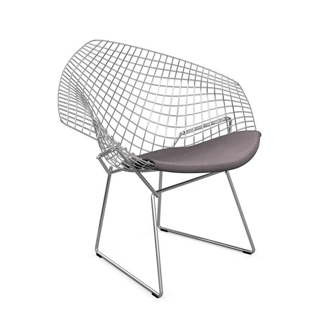 LOUNGE SEATING ダイヤモンドアｰムチェア（脚カラｰ：ポリッシュクロｰム） トーナス4_613