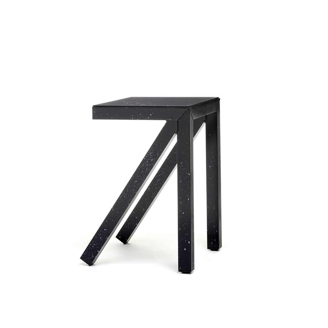 Bureaurama stool SH50 ブラック(白点)