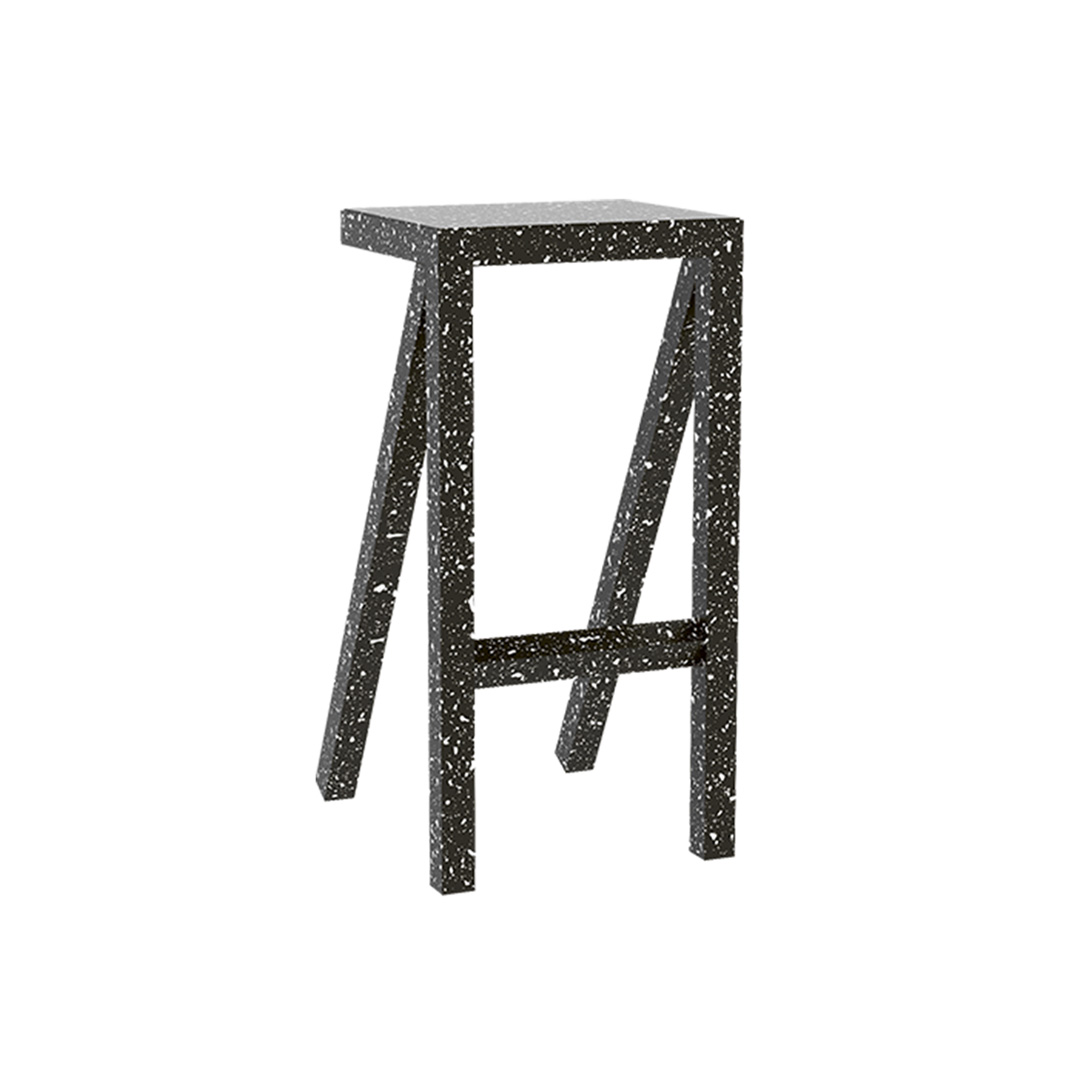 Bureaurama stool SH62 ブラック（白点）