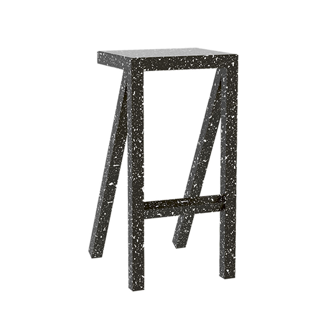 Bureaurama stool SH74 ブラック（白点）