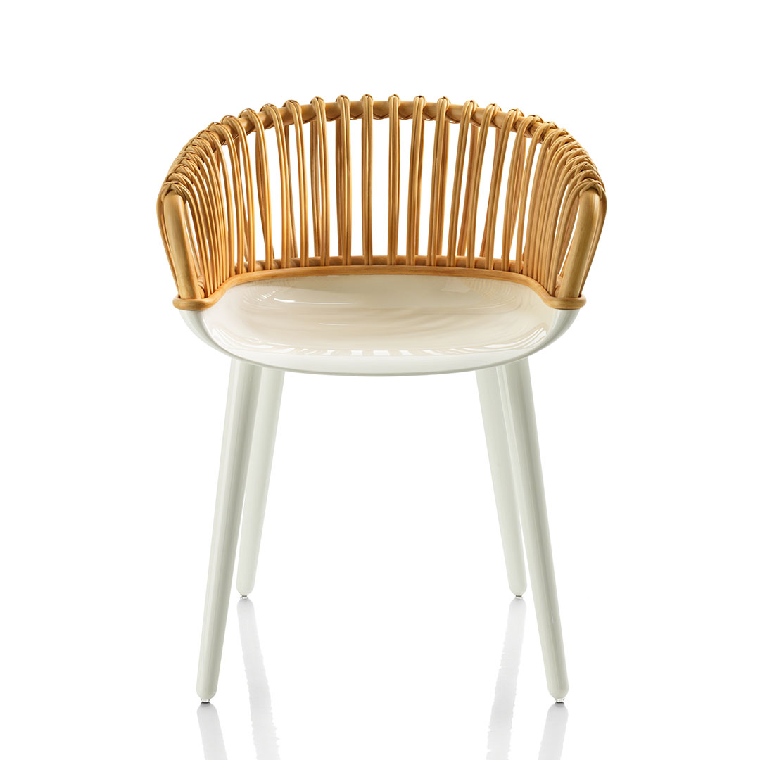 Cyborg Wicker Club ホワイト・ナチュラル