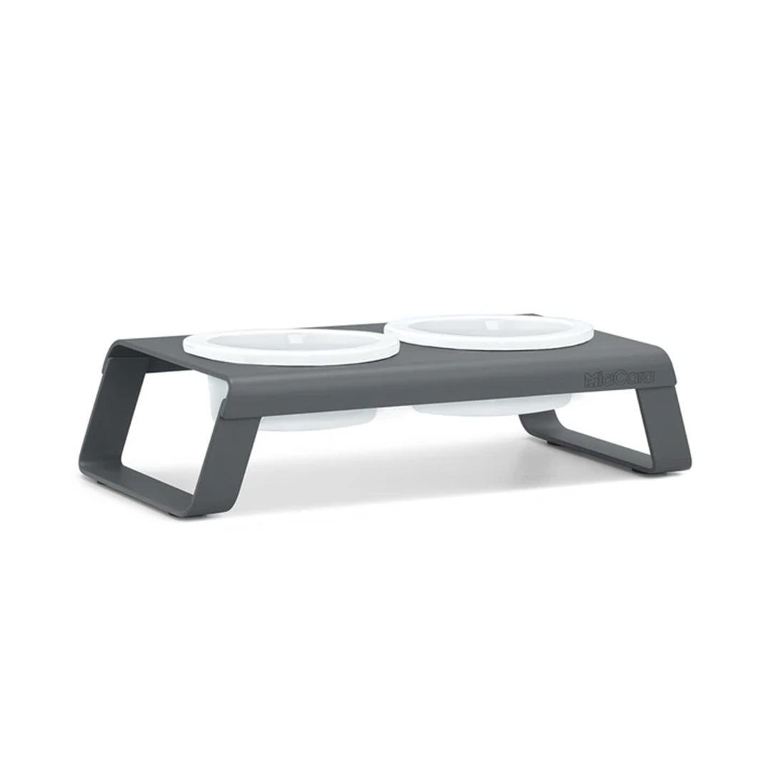 Desco Dog Feeder S Grey