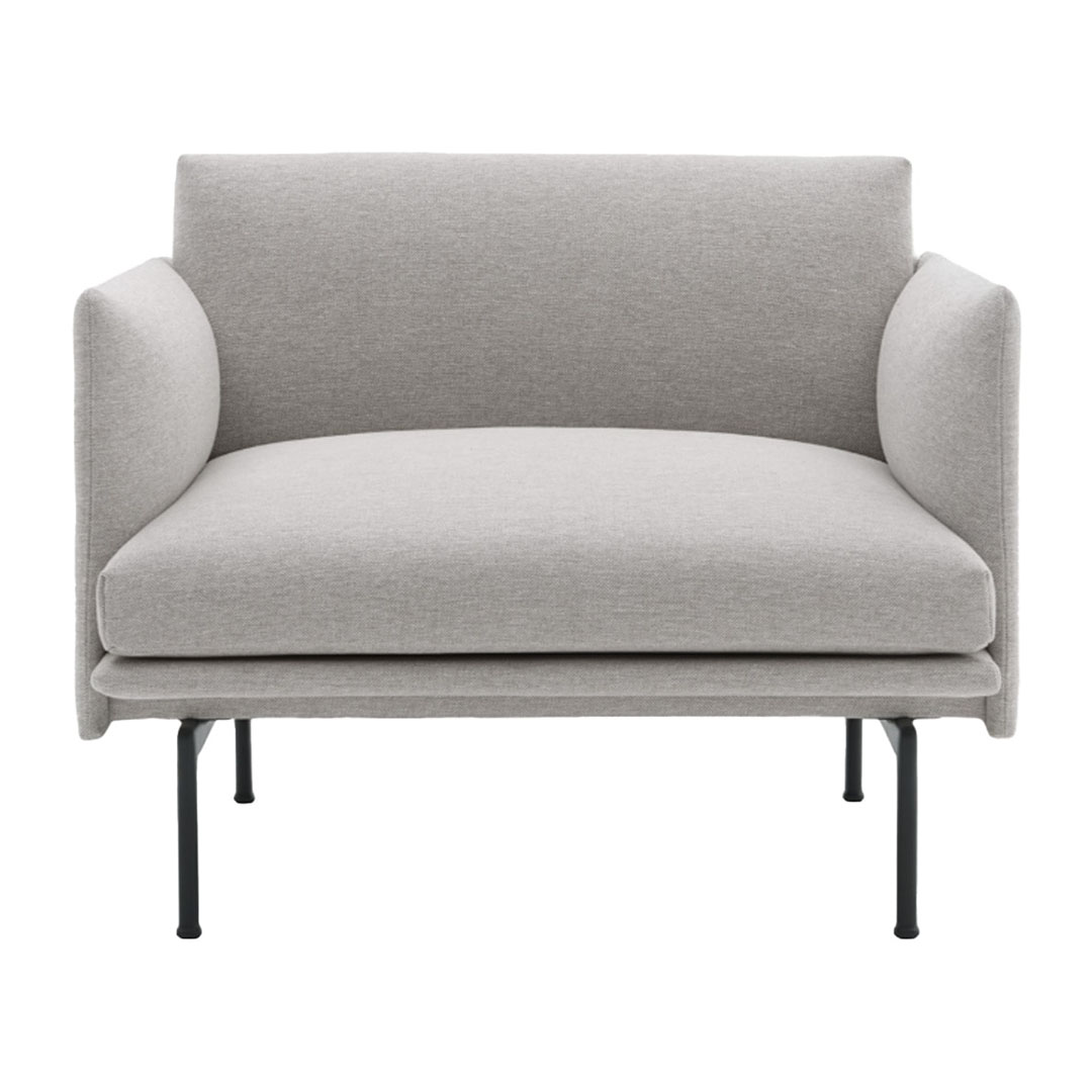 OUTLINE CHAIR（脚カラー：ブラック） クレイ12