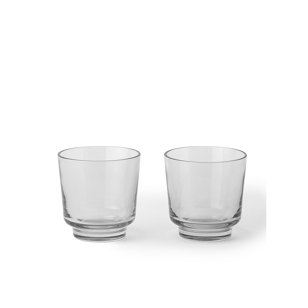 RAISE GLASSES SET OF 2(20cl) クリア