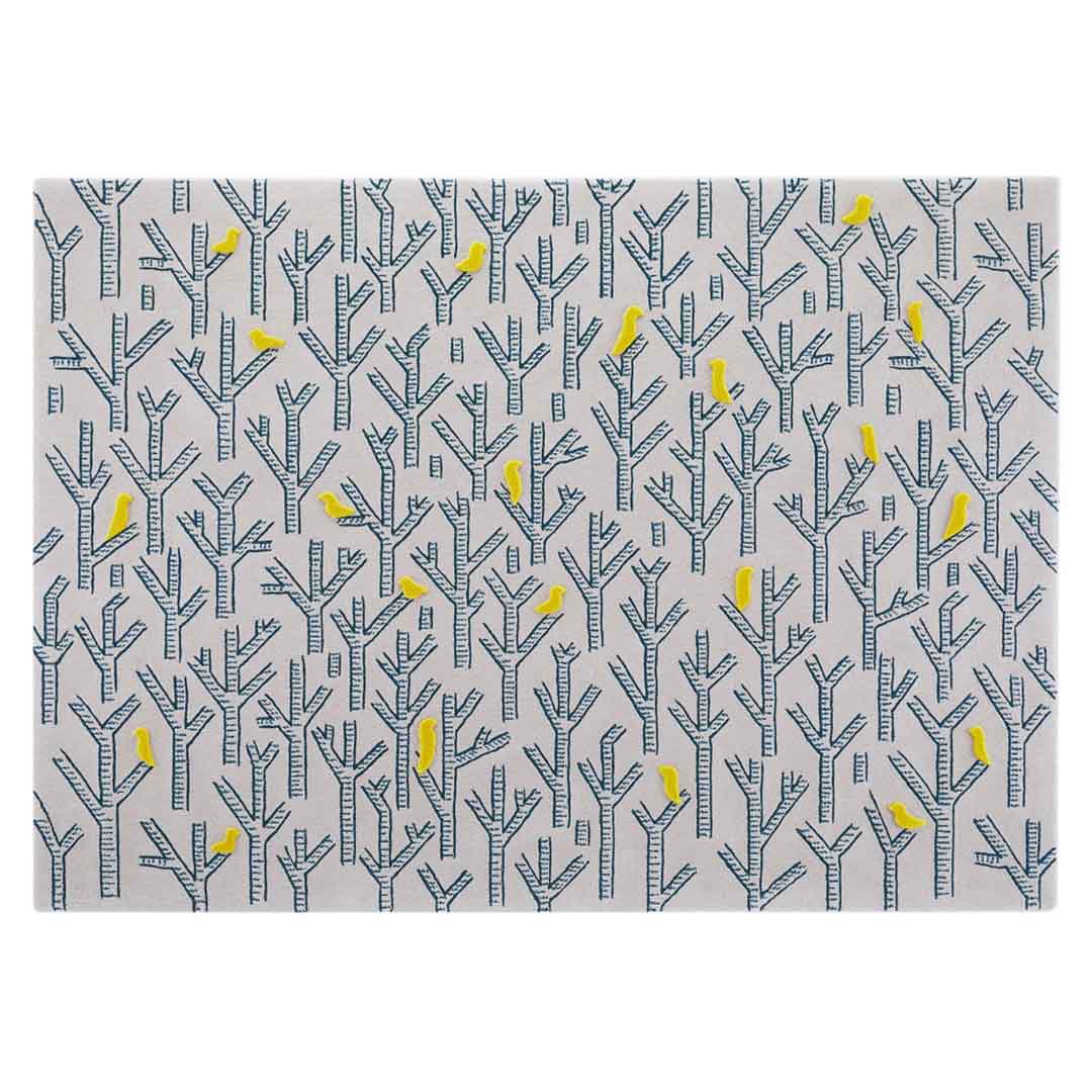 birds in the forest 240×170cm